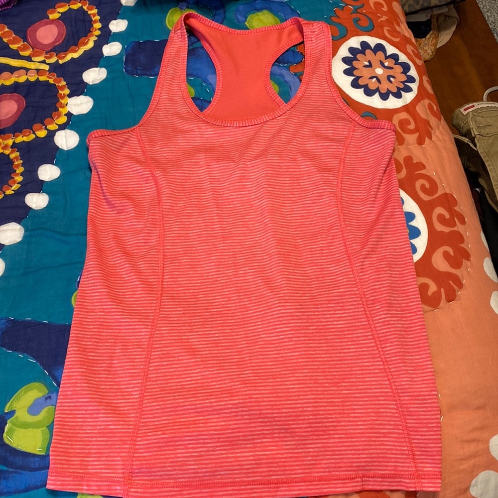 Pink danskin tank top